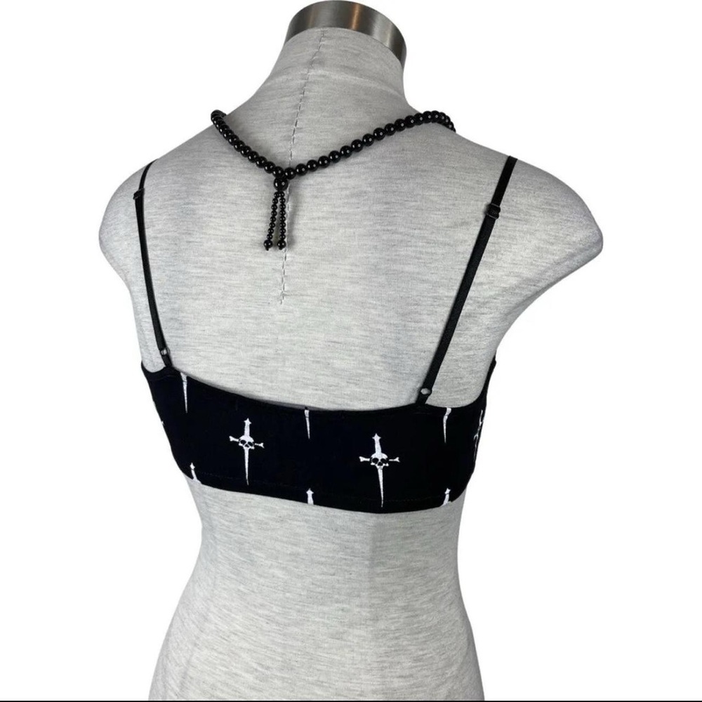 Lip Service Dagger Bra Crop Top - Picture 4 of 4